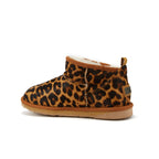 COSY ULTRA SHORT BOOTS LEOPARD