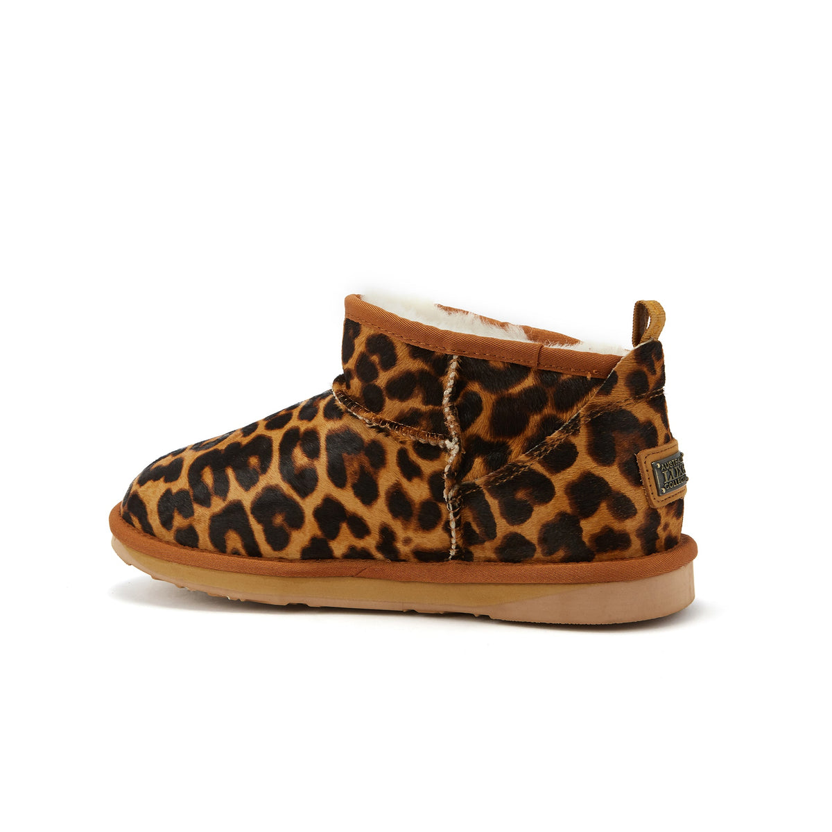 COSY ULTRA SHORT BOOTS LEOPARD
