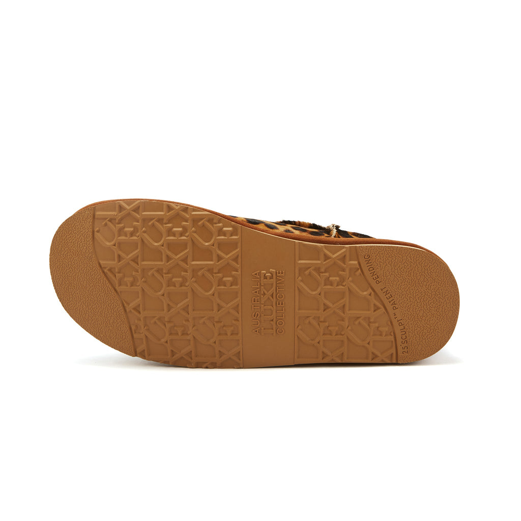 COSY ULTRA SHORT BOOTS LEOPARD