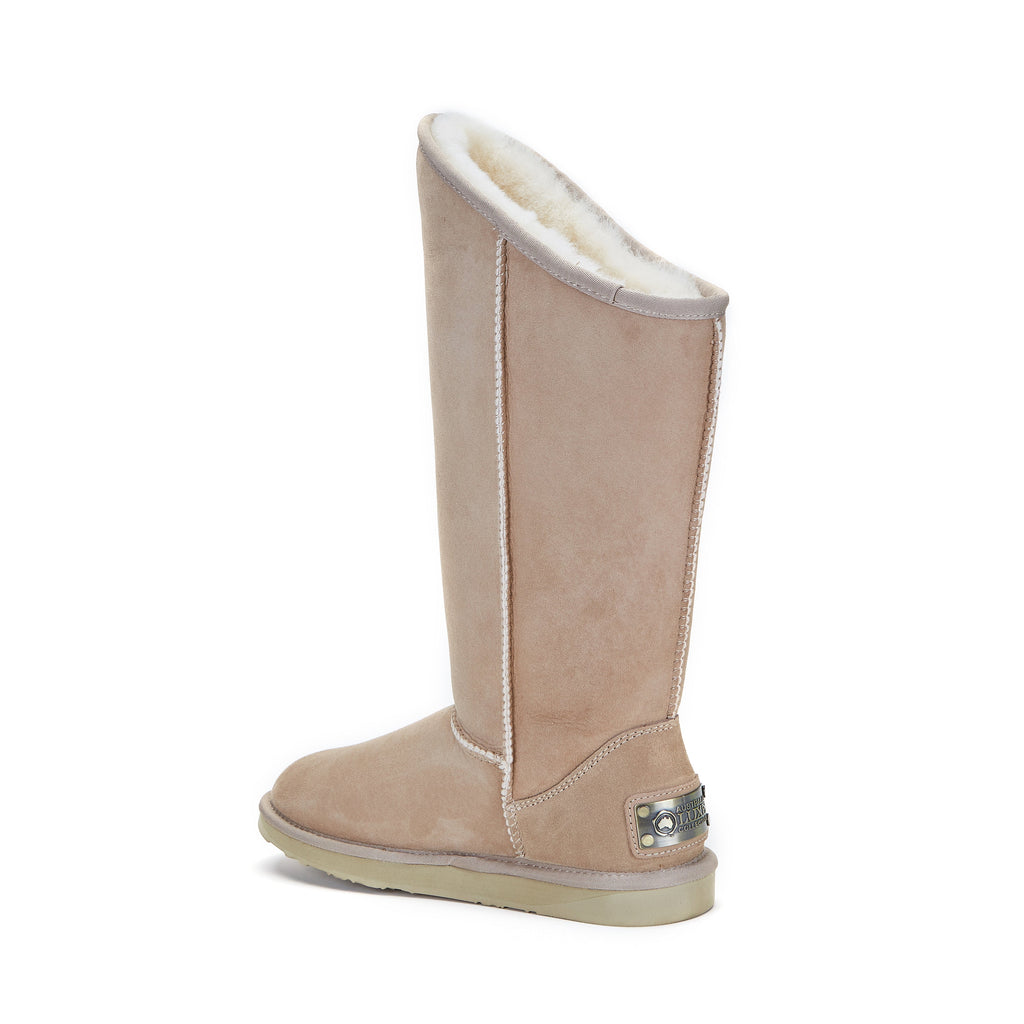 COSY TALL BOOTS SAND