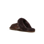 CLOSED MULE SLIPPERS ANTIQUE BRONZE