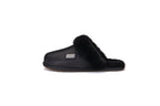 CLOSED MULE SLIPPERS CROW