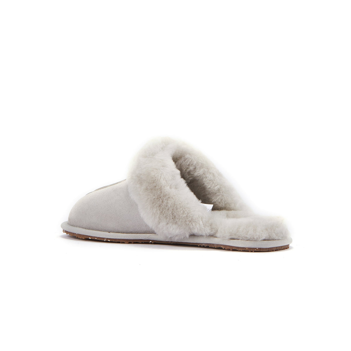 CLOSED MULE SLIPPERS ICE GRAY