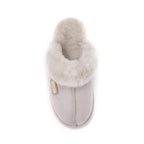 CLOSED MULE SLIPPERS ICE GRAY