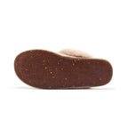 CLOSED MULE SLIPPERS TAUPE